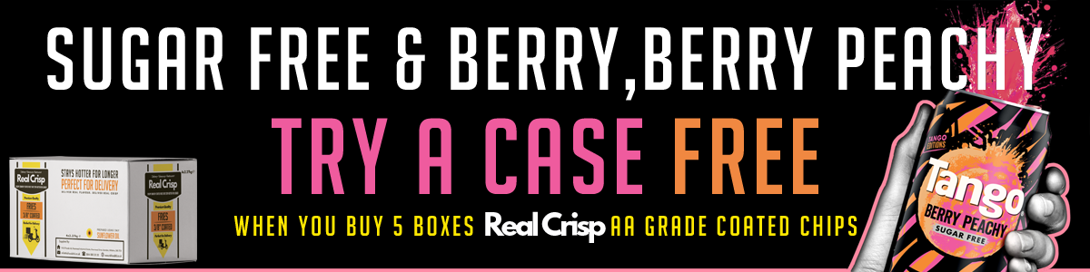 Buy 5 Real Crisp Chips - get 1 Berry Peachy Tango Free