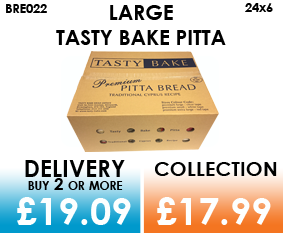 Large Tasty Bake Pitta Bread
