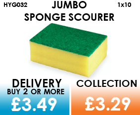 jumbo sponge scourer