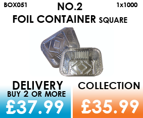 no.2 foil container