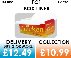 fc1 chicken box liner