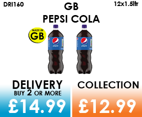 gb pepsi 1.5 litre bottles