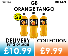 gb tango 1.5 litre bottles