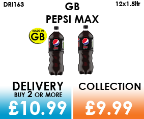 gb pepsi max 1.5 litre bottles