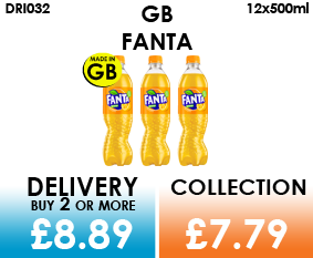 gb fanta 500ml bottles