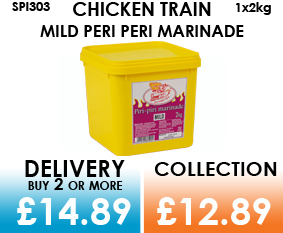 Chicken Train mild peri peri marinade