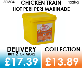 Chicken Train hot peri peri marinade