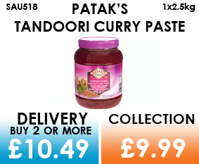 pataks tandoori curry paste