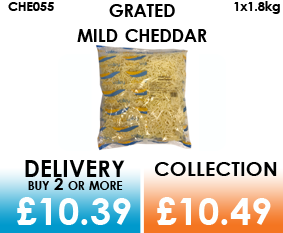 grated cheddar