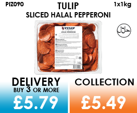 Tulip Halal Pepperoni 1x1kg
