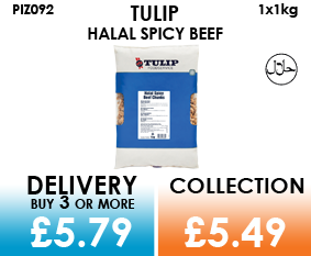 Tulip halal spicy beef