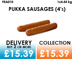 pukka sausages